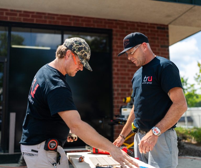 trade show rental set up in Las Vegas, Las Vegas trade show installation, commercial trade show services