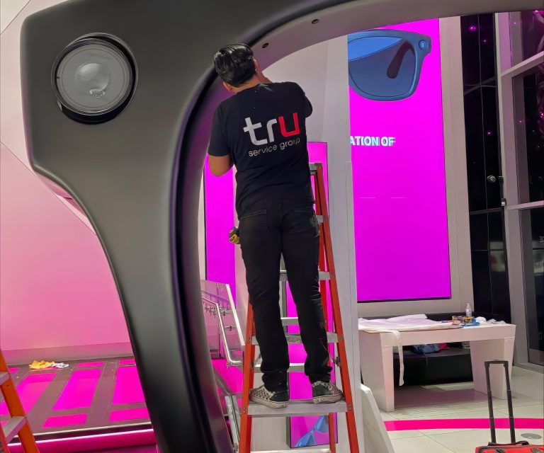 Chicago Commercial Installation, Chicago trade show installation, commercial trade show construction Chicago